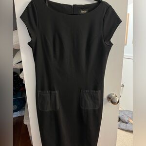 Laundry By Shelli Segal Black Midi Dress